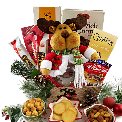 Reindeer Games Holiday Basket