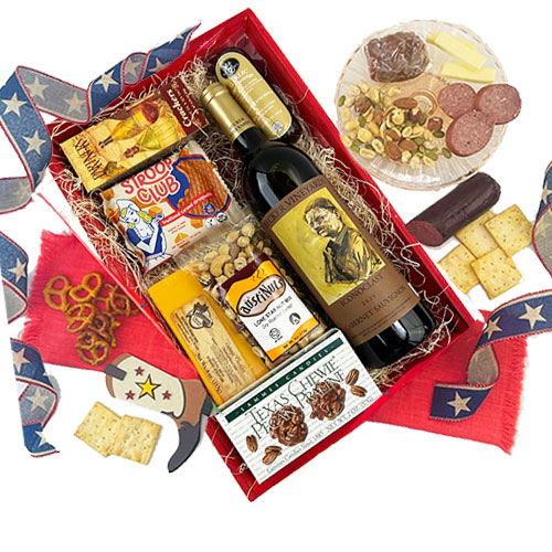 Texas Wine Country Gift Basket