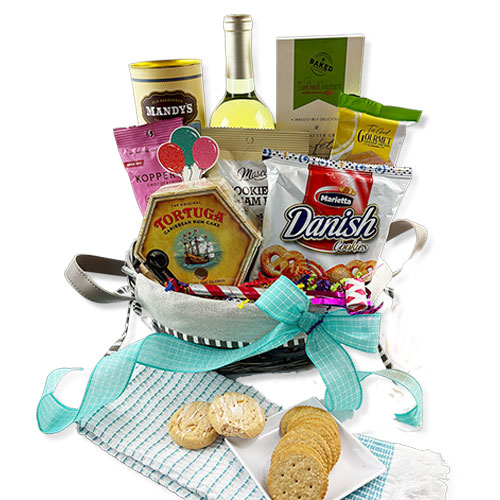 Make a Wish Birthday Wine Gift Basket