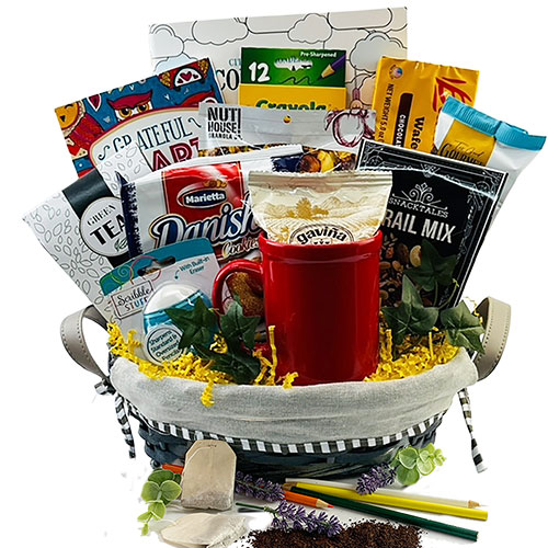 Color Craze Adult Coloring Book Gift Basket
