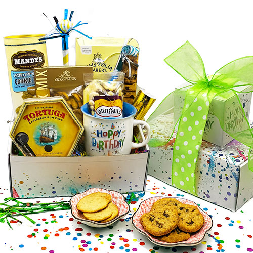 Happy Birthday Birthday Gift Basket