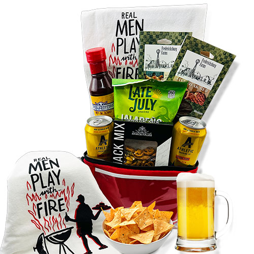 Backyard BBQ Grilling Gift Basket