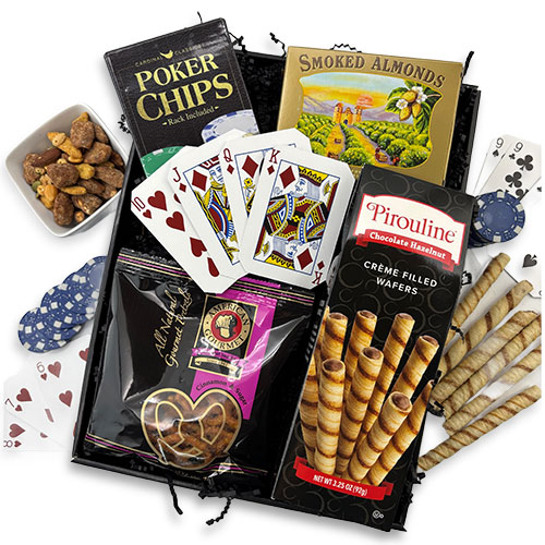 Poker Like the Pros Poker Gift Basket